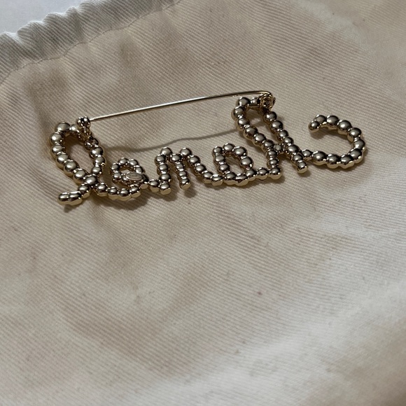 Chanel vintage crystal Gold Brooch - Picture 2 of 5